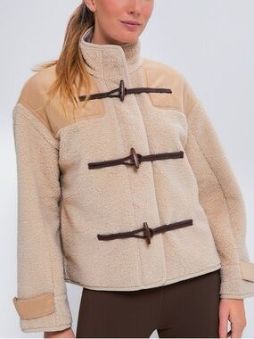 Tuckernuck Keaton Tan Teddy Jacket